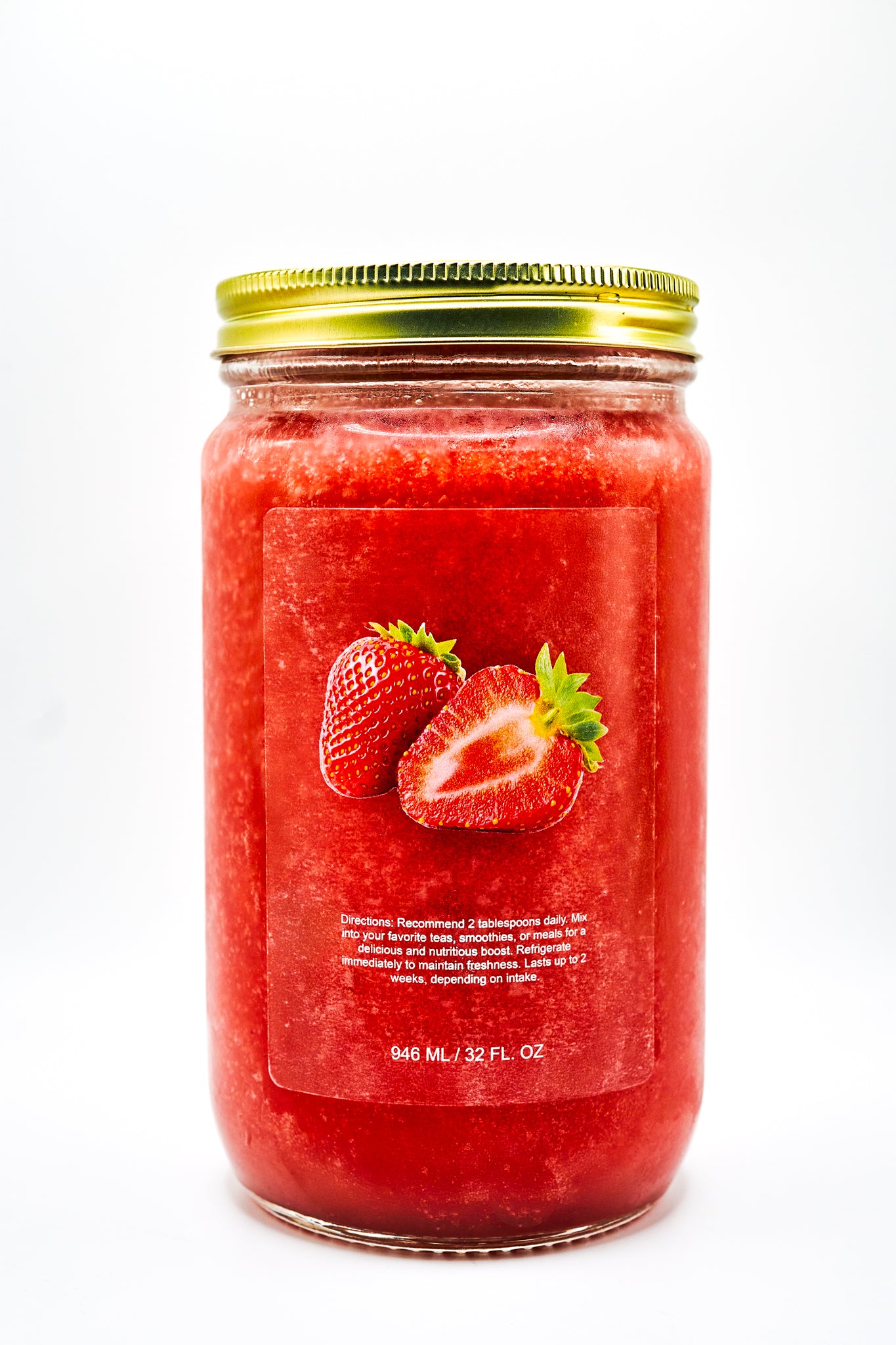 Fraise De La Lune Sea Moss Gel